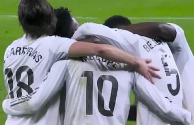 阿隆索听劝！首发拿掉1主力，皇马3-0差榜首1分，西甲2强争冠_姆巴佩_在前场_巴萨